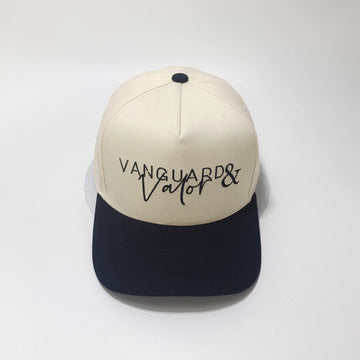 The Heritage Cap (Black/Cream)