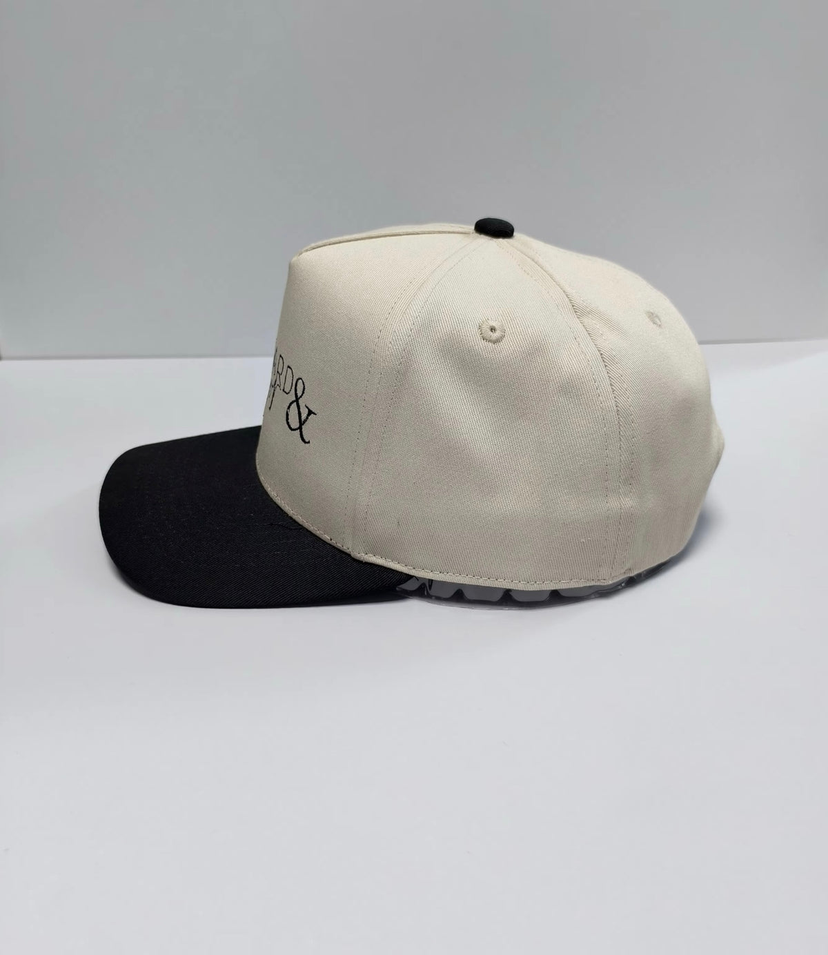The Heritage Cap (Black/Cream)