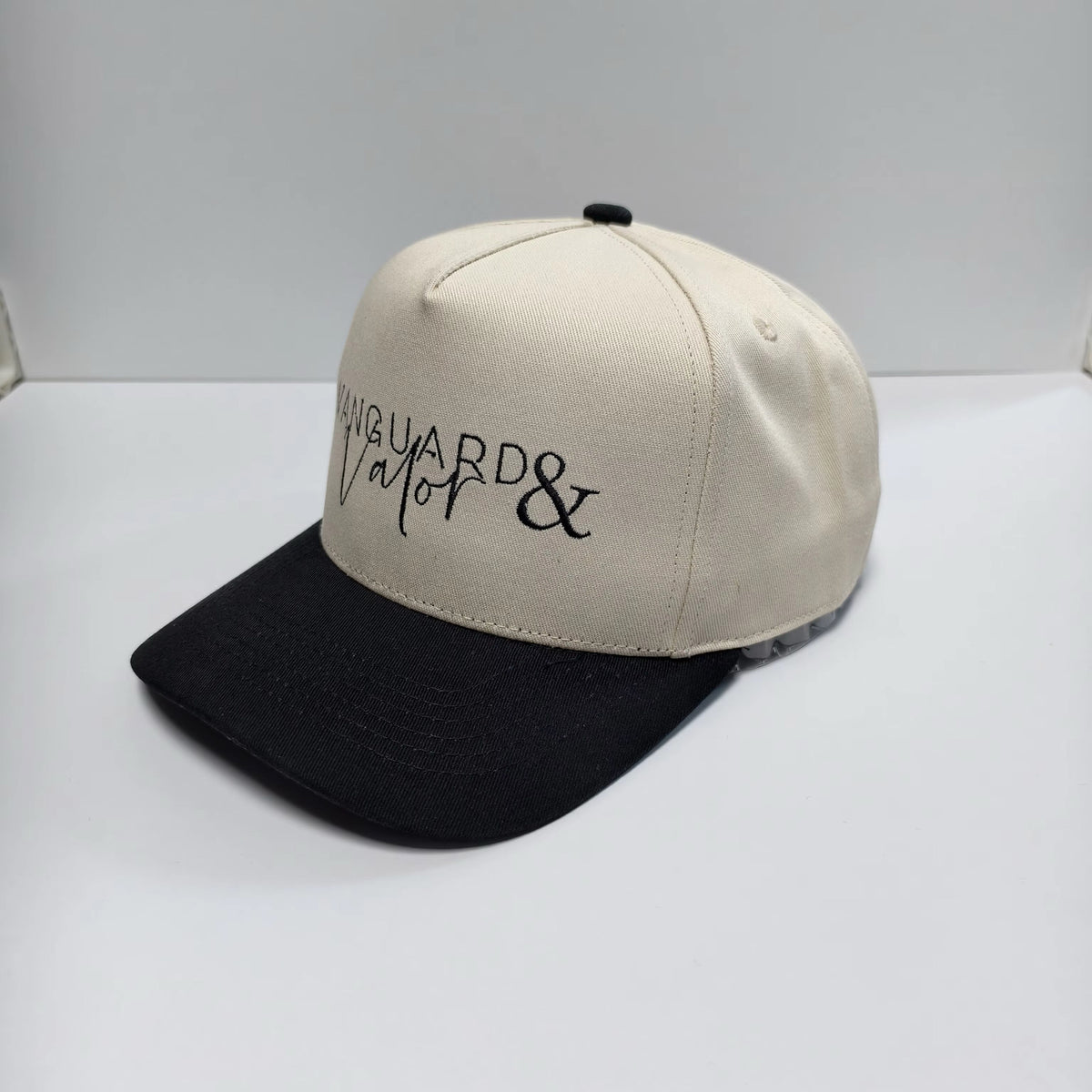 The Heritage Cap (Black/Cream)