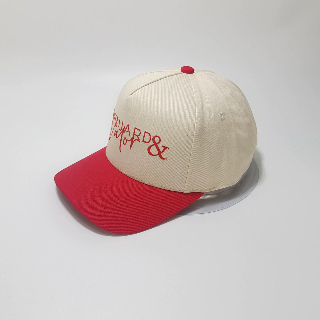 The Heritage Cap (Crimson/Cream)