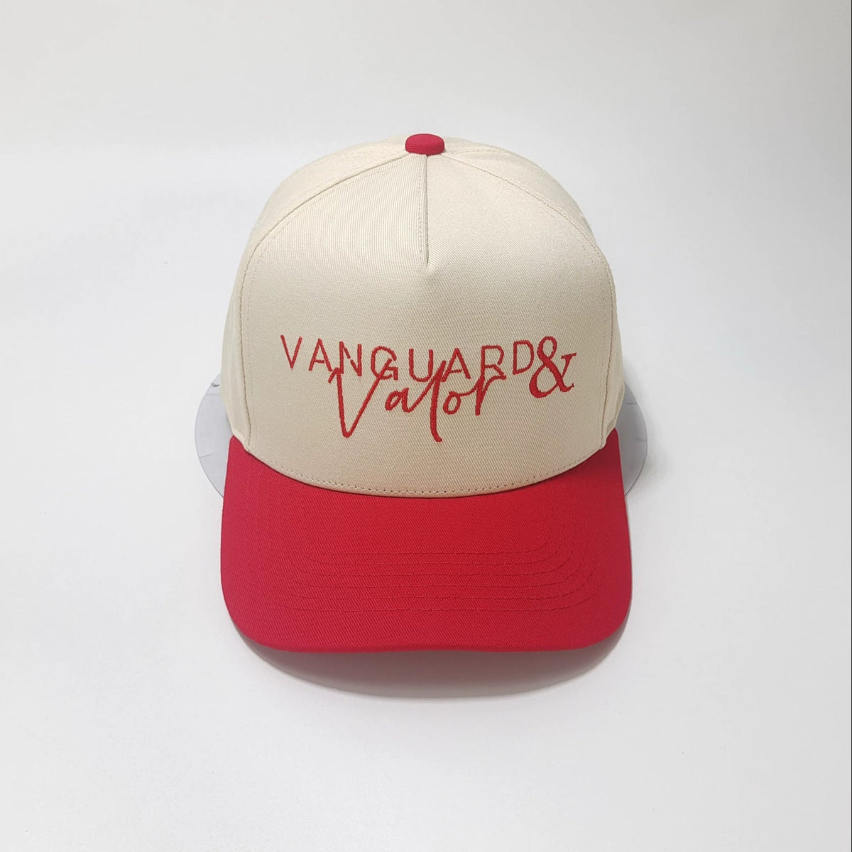 The Heritage Cap (Crimson/Cream)